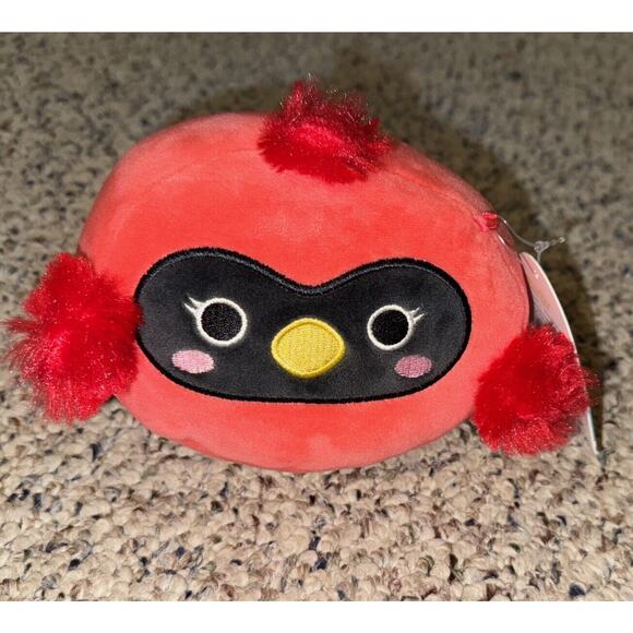 Stackables By Squishmallows~ Cazlan the‎ Red Cardinal 5" KELLYTOY - Picture 1 of 3